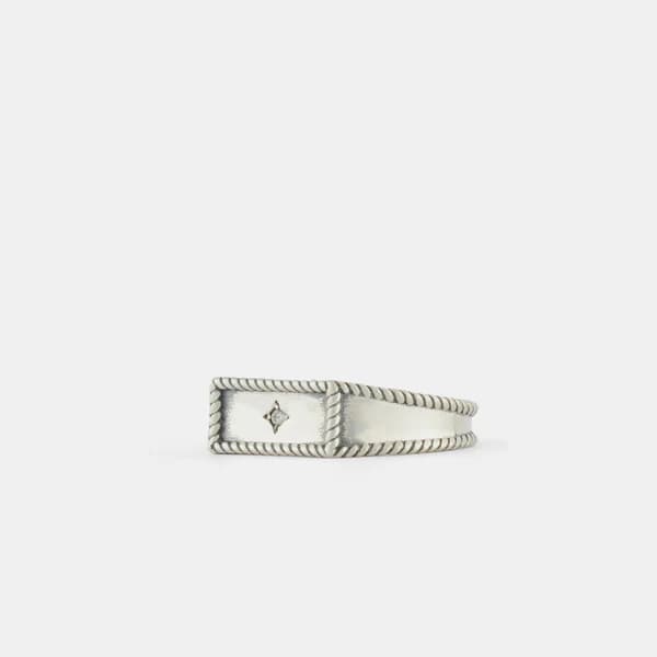 Silver Moonlight Ring