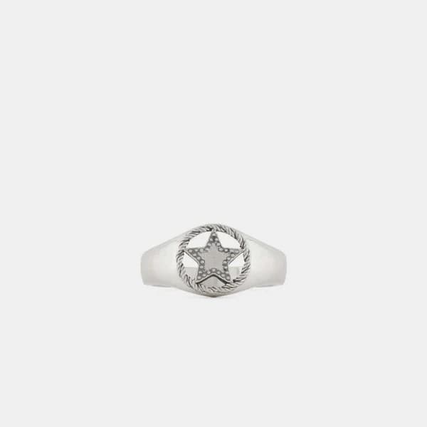Silver Sheriff Ring